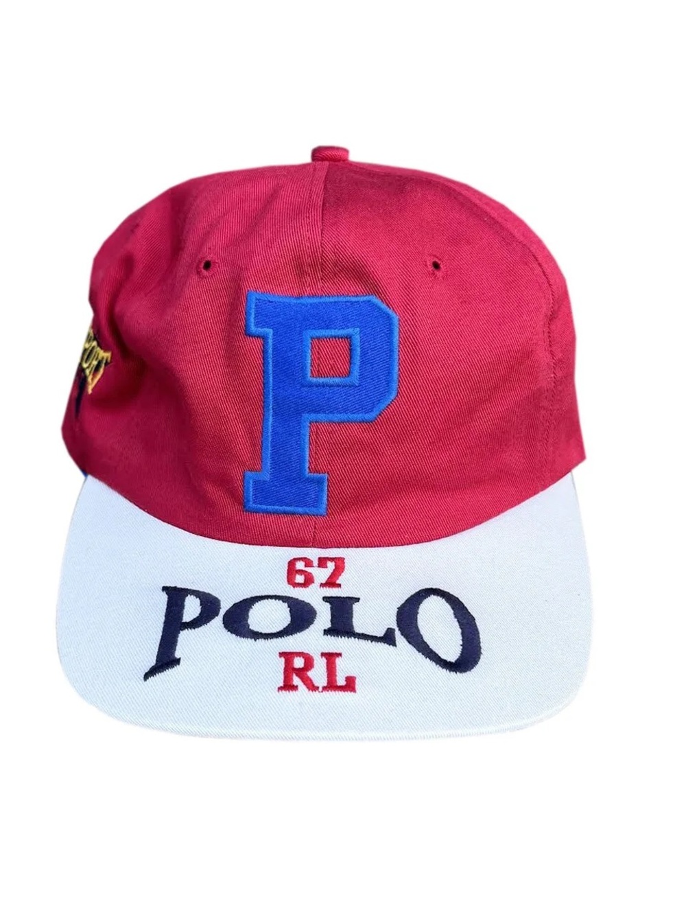 Vintage Polo Sport Ralph Lauren 67 Two Toned Hat